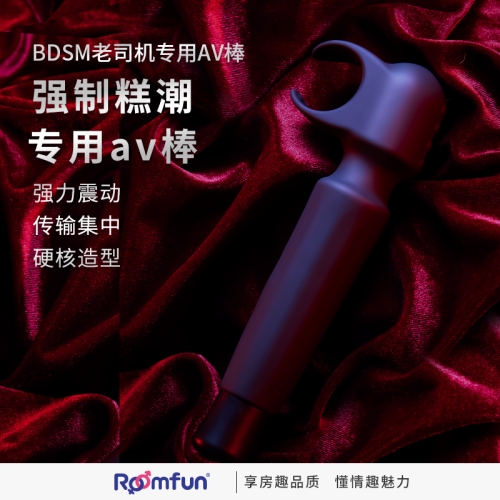 震動(dòng)棒-房趣Roomfun-房趣Roomfun 高頻強(qiáng)震雙人共震AV棒震動(dòng)棒男女用自慰器